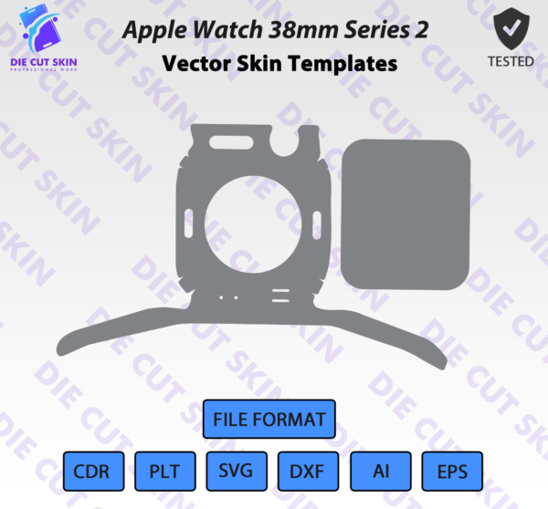 Apple Watch 38mm Series 2 Die Cut Skin