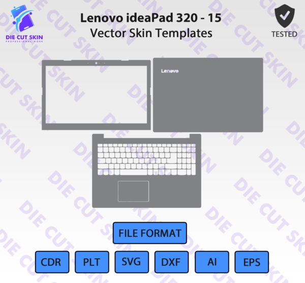 Lenovo ideaPad 320 15 Die Cut Skin