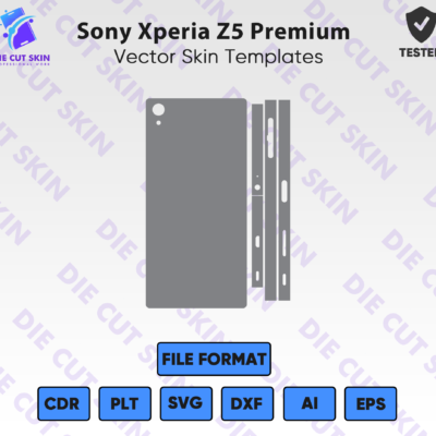 Sony Xperia Z5 Premium Skin Template Vector