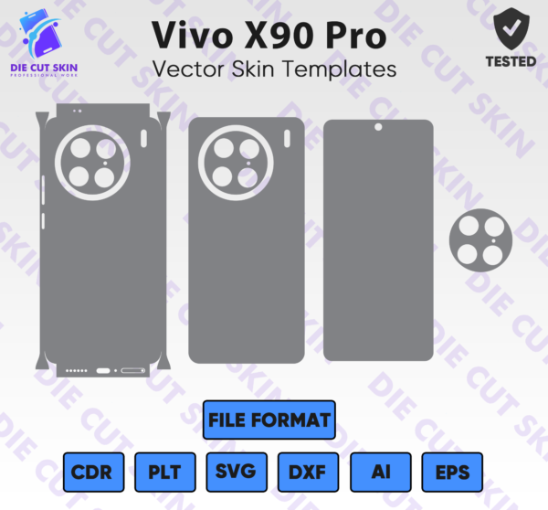 Vivo X90 Pro Die Cut Skin