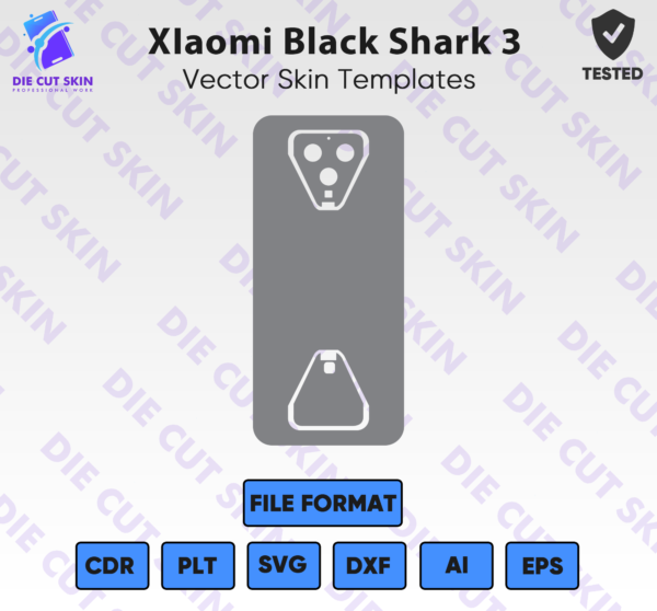 XIaomi Black Shark 3 Die Cut Skin