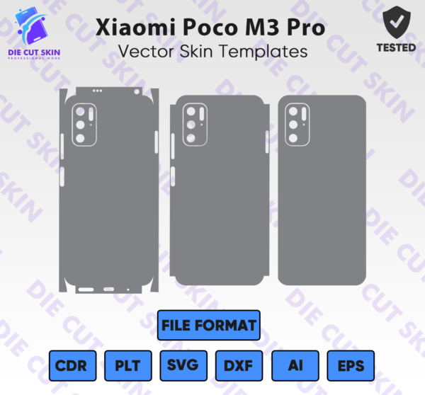 Xiaomi Poco M3 Pro Die Cut Skin