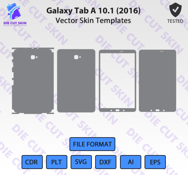 Galaxy Tab A 10.1 2016 Die Cut Skin