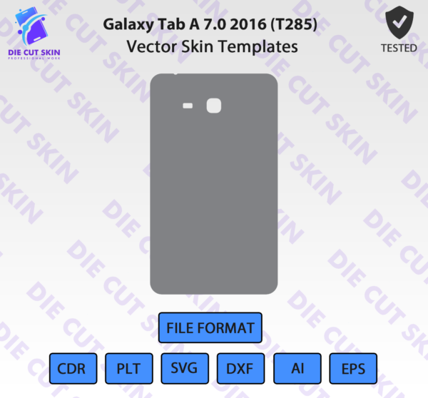 Galaxy Tab A 7.0 2016 T285 Die Cut Skin
