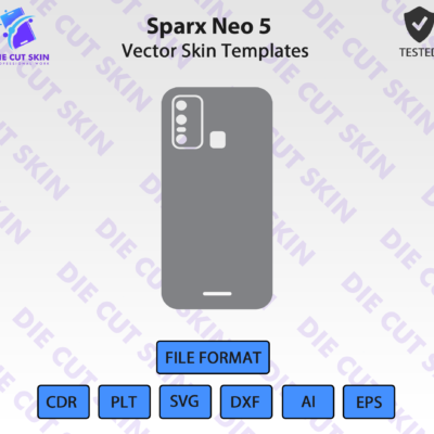 Sparx Neo 5 Skin Template Vector