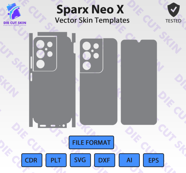 Sparx Neo X Skin Template Vector