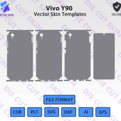 Vivo Y90 Skin Vector Template