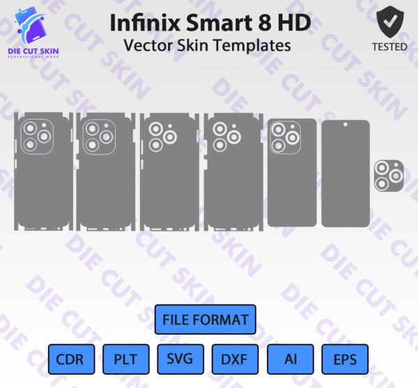 Infinix Smart 8 HD Die Cut Skin